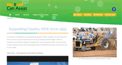Desktop Screenshot of canassist.com.au